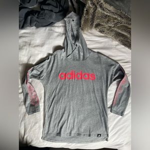 Adidas lightweight hoodie in excellent condition barely worn 10/12